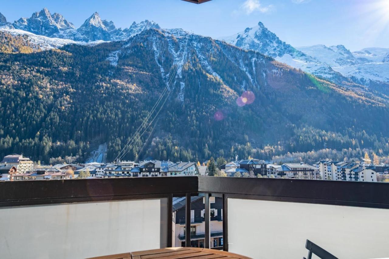 Charming Studio With Balcony And View In Chamonix Ngoại thất bức ảnh