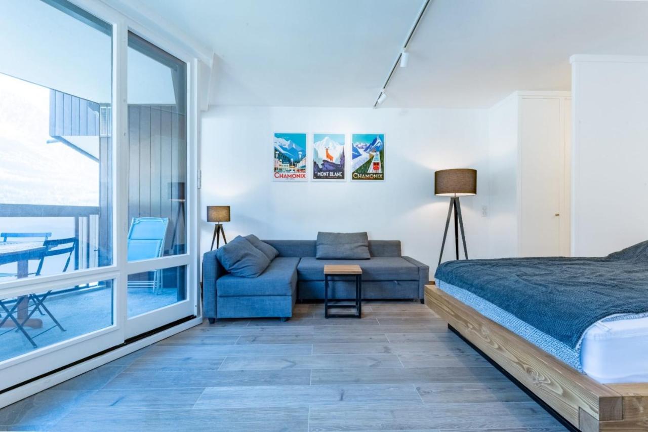 Charming Studio With Balcony And View In Chamonix Ngoại thất bức ảnh